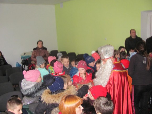 Charity presents for children in Rava-Ruska’s boarding school