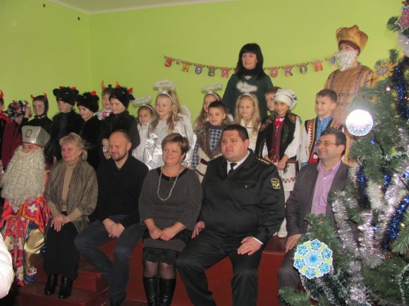 Charity presents for children in Rava-Ruska’s boarding school